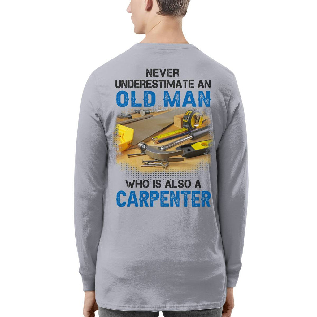 Awesome Carpenter-T-shirt-#M200824OLDMAN21BCARPZ6