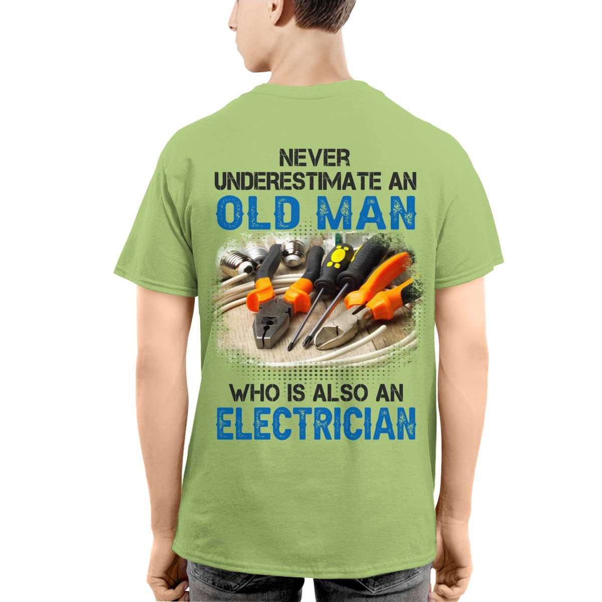Awesome Electrician-T-shirt - grunx260804-0078