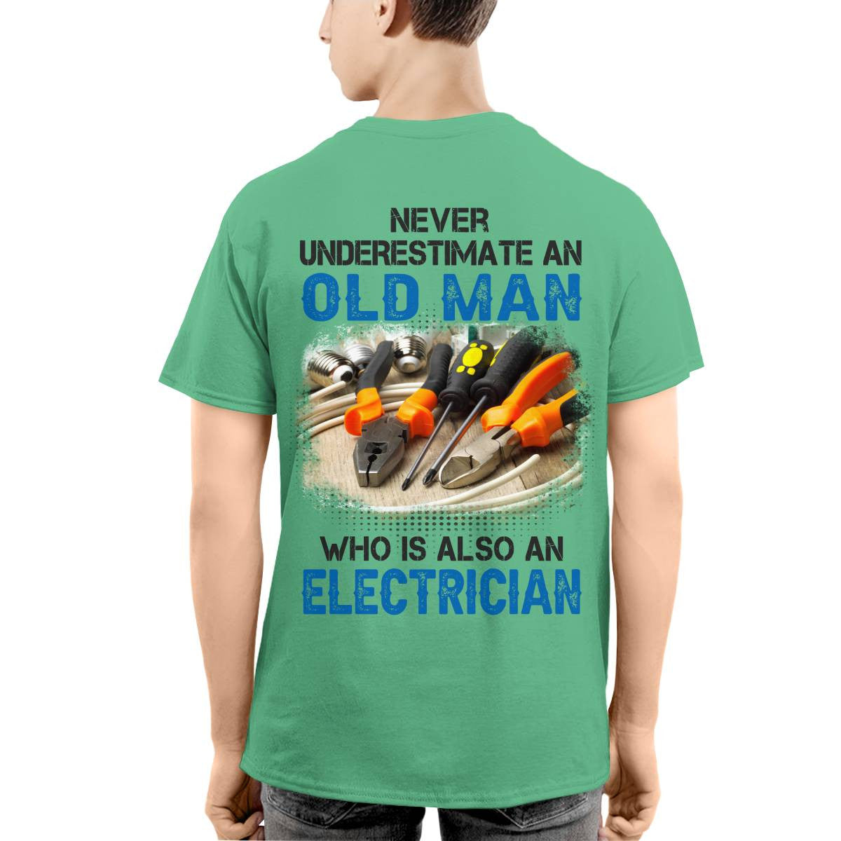 Awesome Electrician-T-shirt - grunx260804-0078