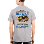 Awesome Electrician-T-shirt - grunx260804-0078