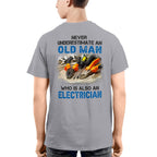 Awesome Electrician-T-shirt - grunx260804-0078