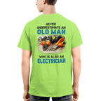 Awesome Electrician-T-shirt - grunx260804-0078