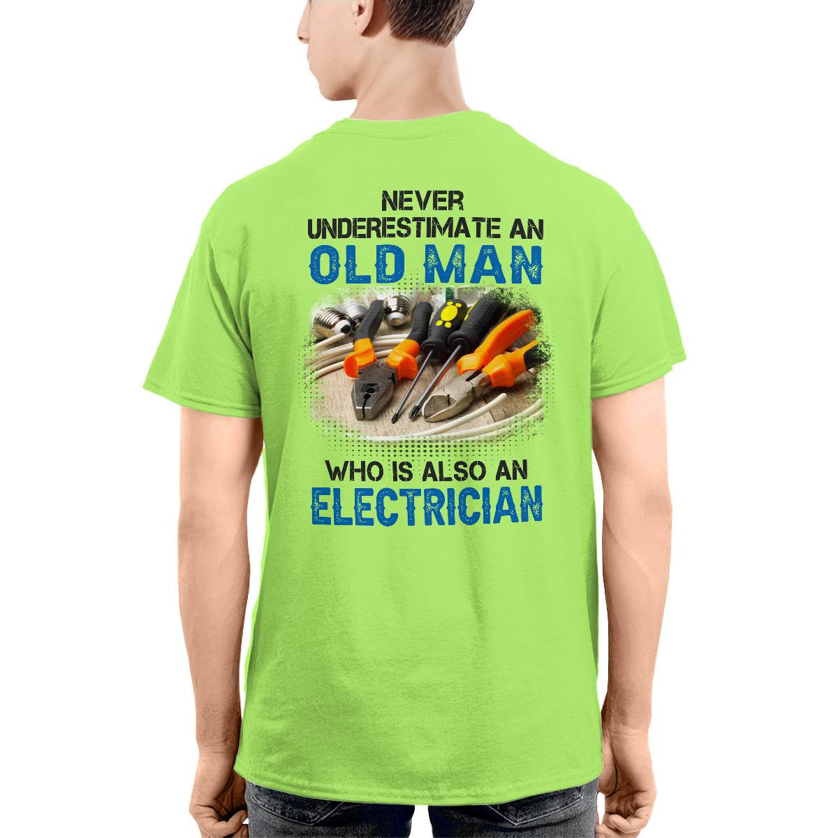 Awesome Electrician-T-shirt - grunx260804-0078