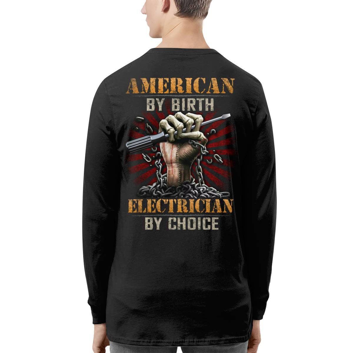 Awesome Electrician-T-shirt - grunx260804-0072