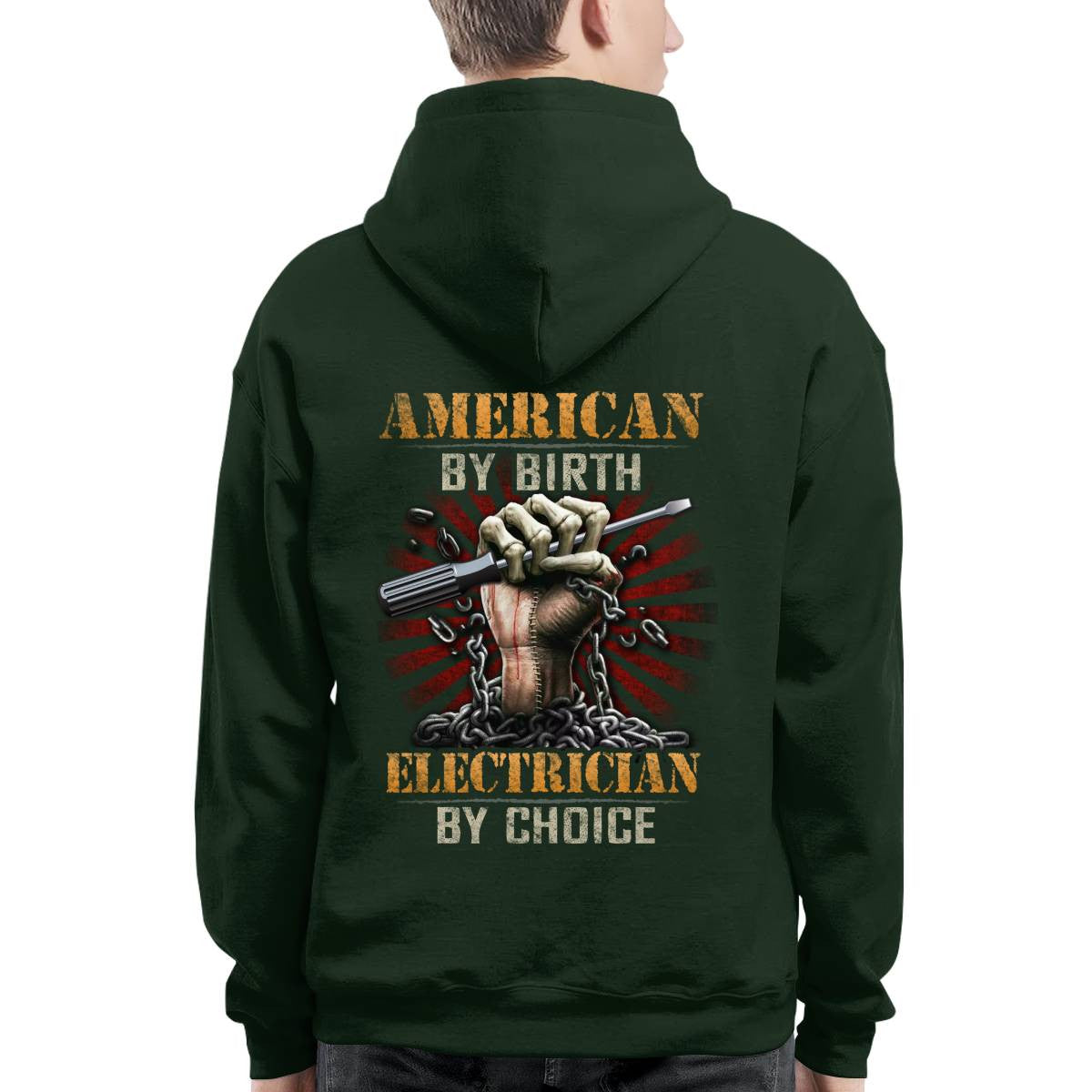 Awesome Electrician-T-shirt - grunx260804-0072