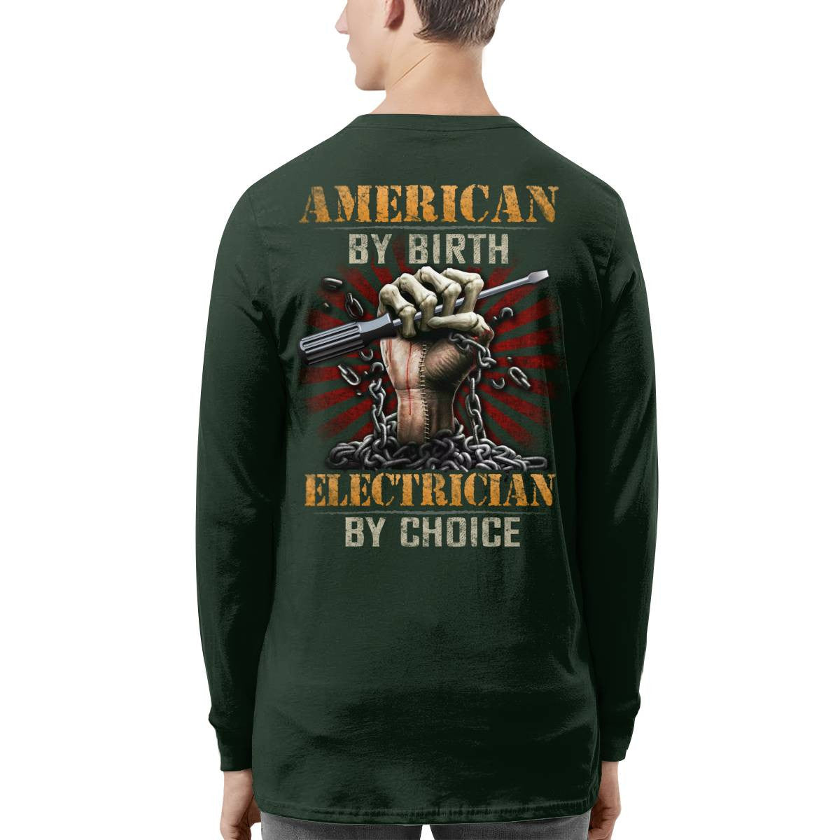 Awesome Electrician-T-shirt - grunx260804-0072
