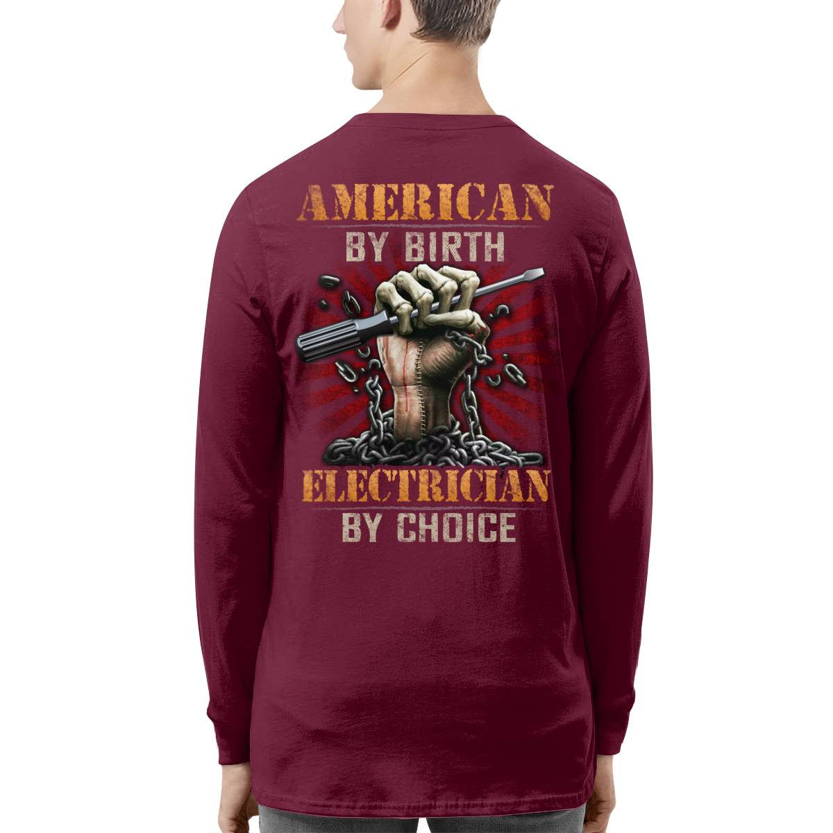 Awesome Electrician-T-shirt - grunx260804-0072