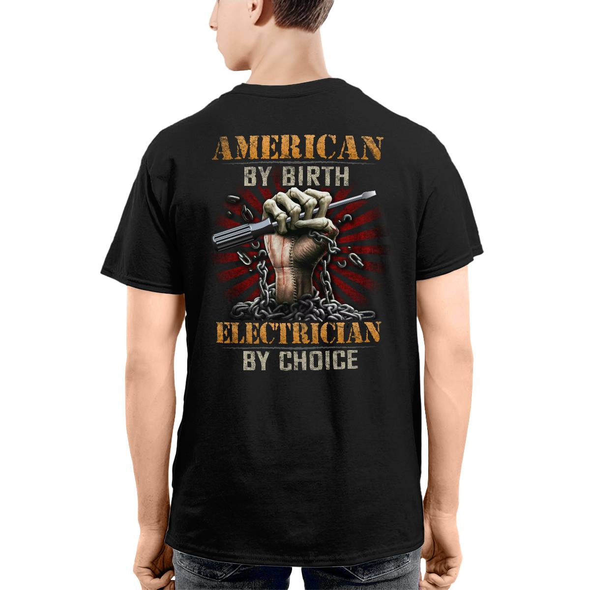 Awesome Electrician-T-shirt - grunx260804-0072