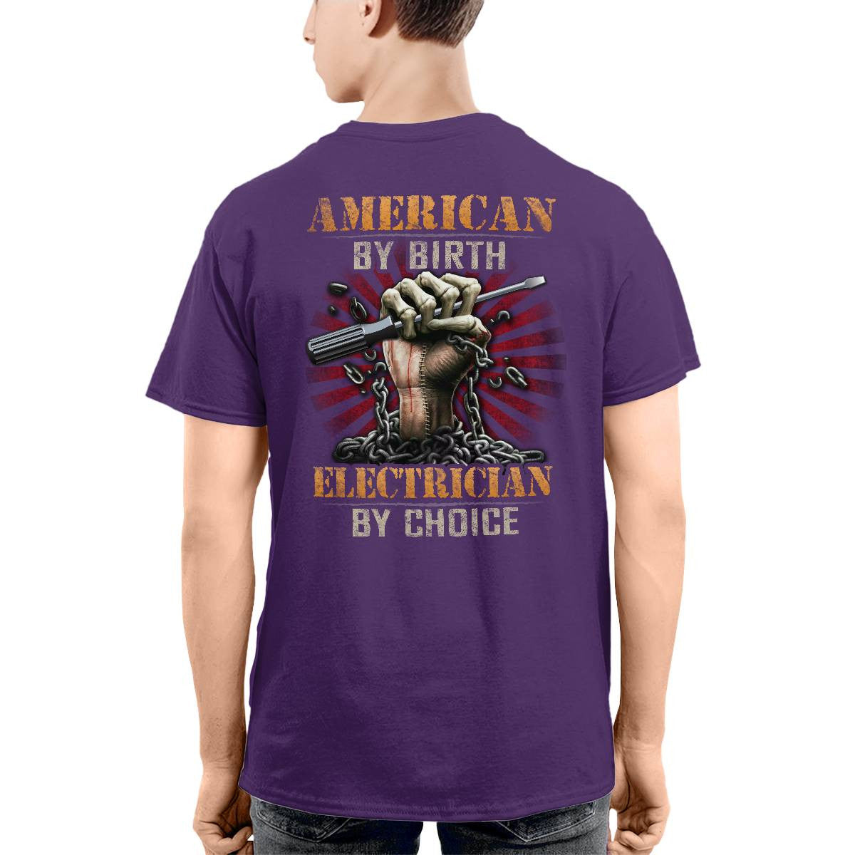 Awesome Electrician-T-shirt - grunx260804-0072