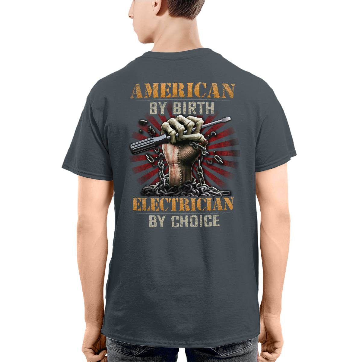 Awesome Electrician-T-shirt - grunx260804-0072