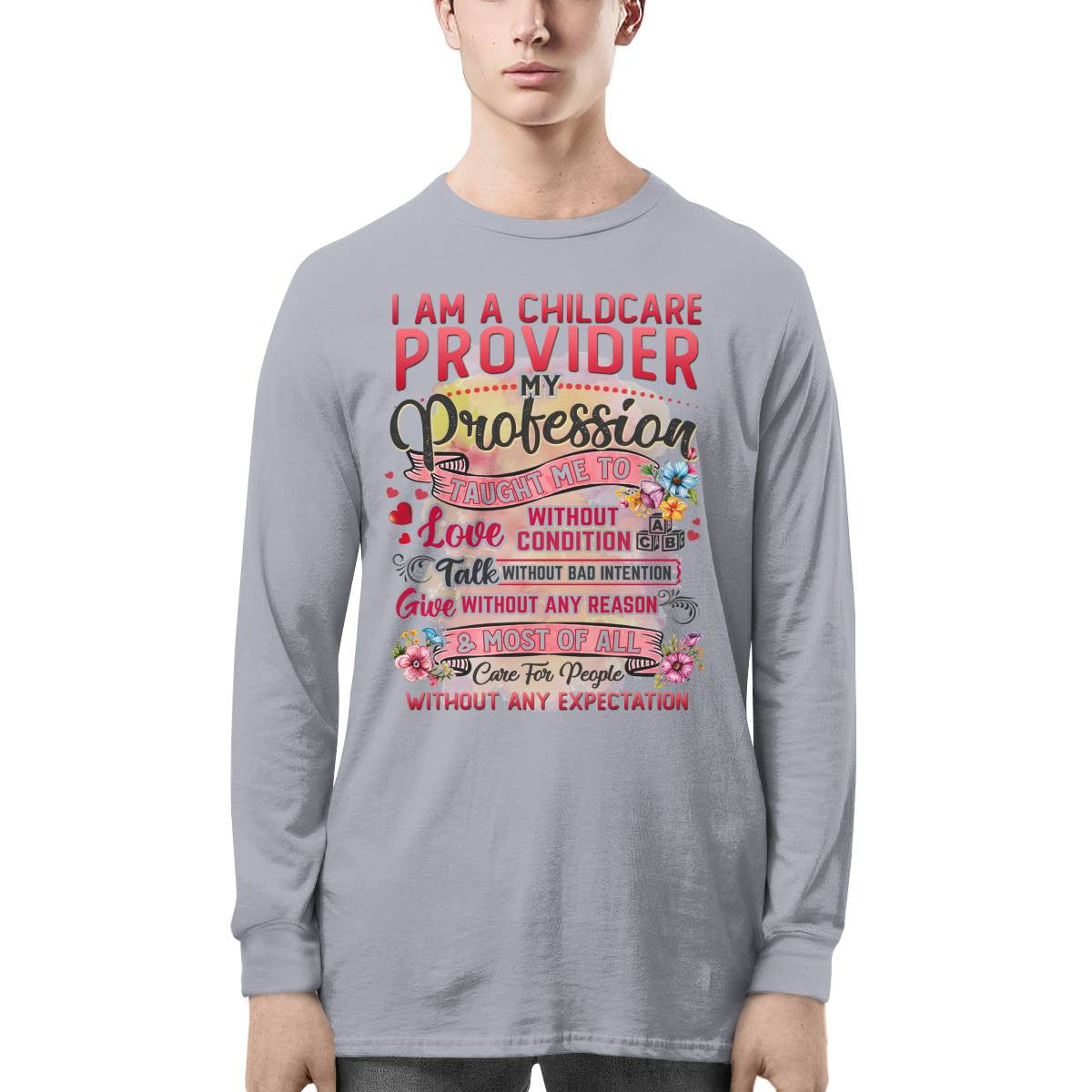 Awesome Childcare Provider-T-shirt-#F190624CONDI6FCHPRZ4