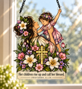 Her Children Rise Up And Call Her Blessed Acrylic Suncatcher