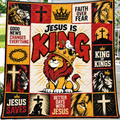 Jesus Is King Lion Of Judah Quilt
