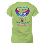 Awesome Childcare Providers Earn their wings everyday-Hoodie-#F091024EARTH16BCHPRZ2