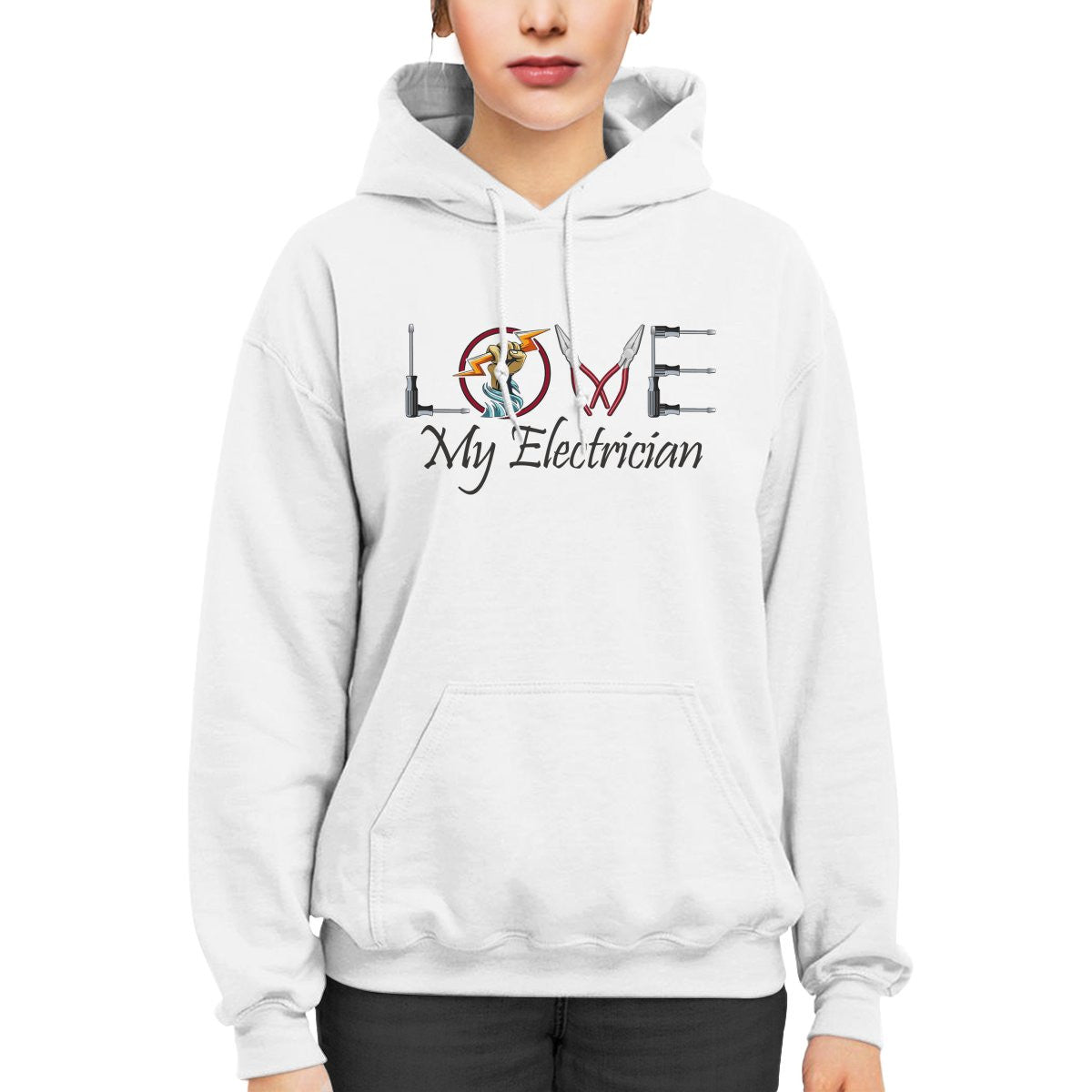 Awesome Electrician-Hoodie - grunx260804-0055