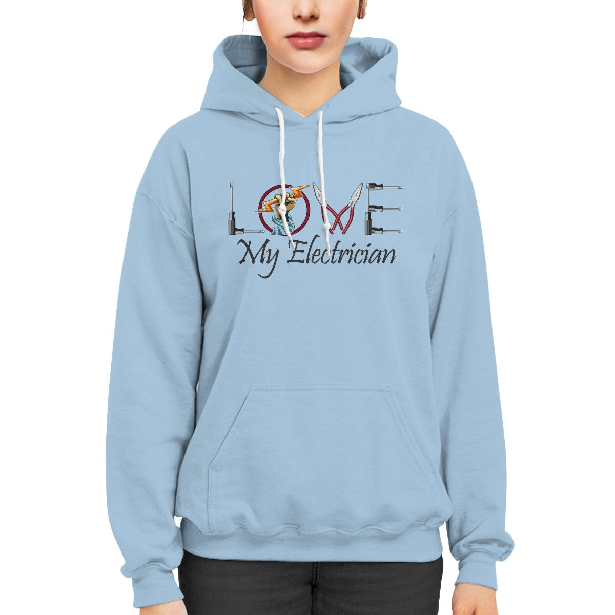Awesome Electrician-Hoodie - grunx260804-0055