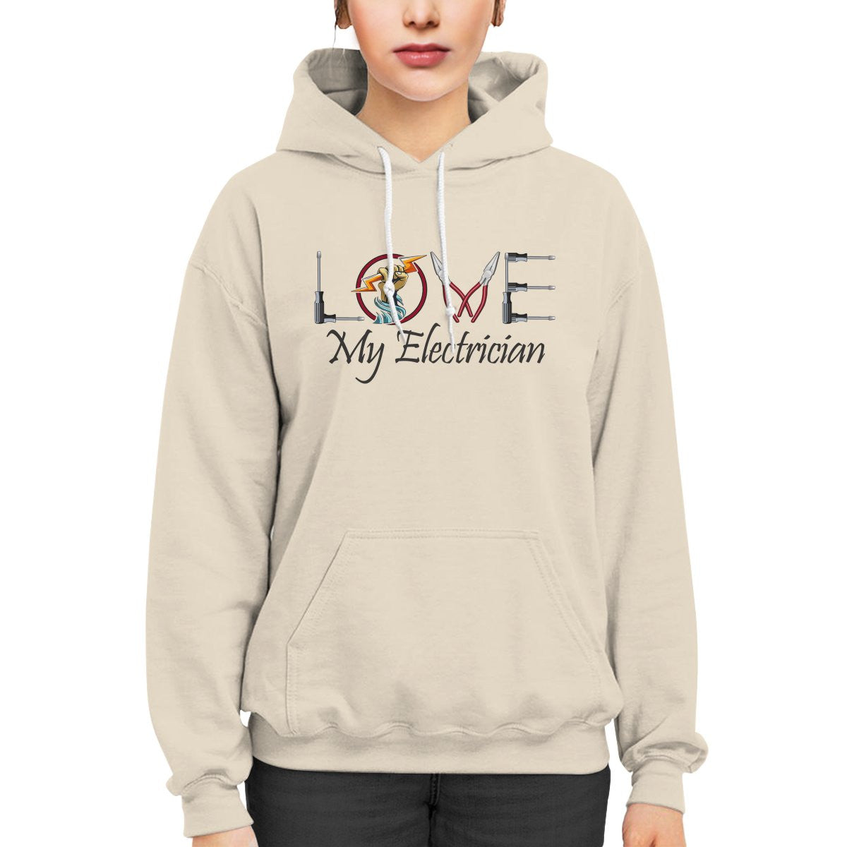 Awesome Electrician-Hoodie - grunx260804-0055