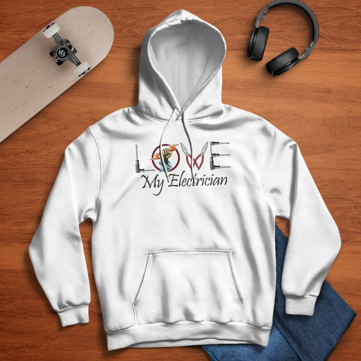 Awesome Electrician-Hoodie - grunx260804-0055