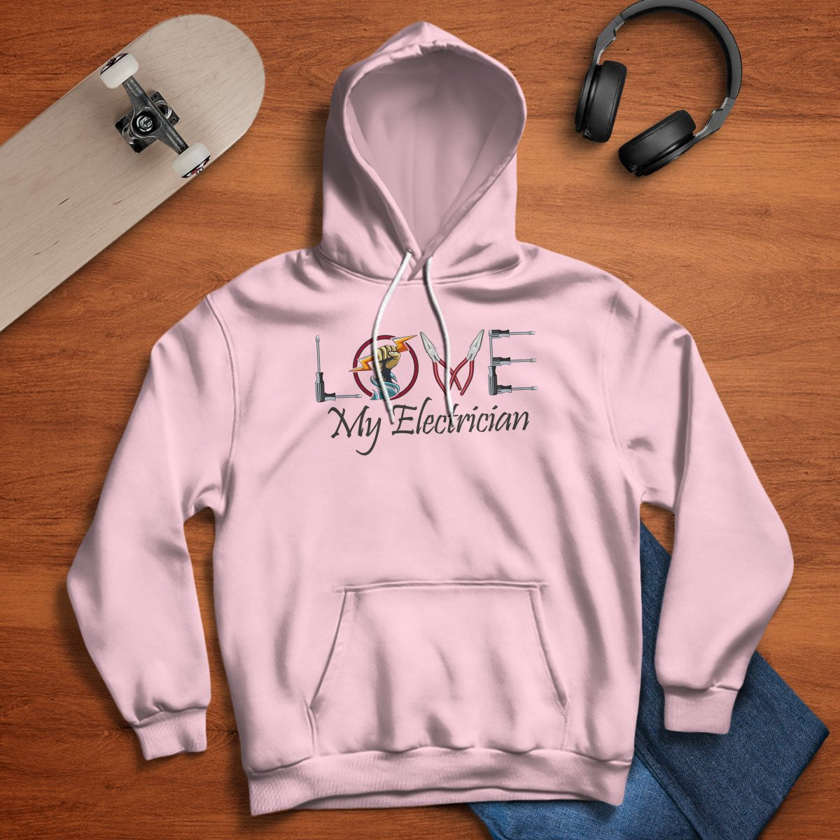 Awesome Electrician-Hoodie - grunx260804-0055