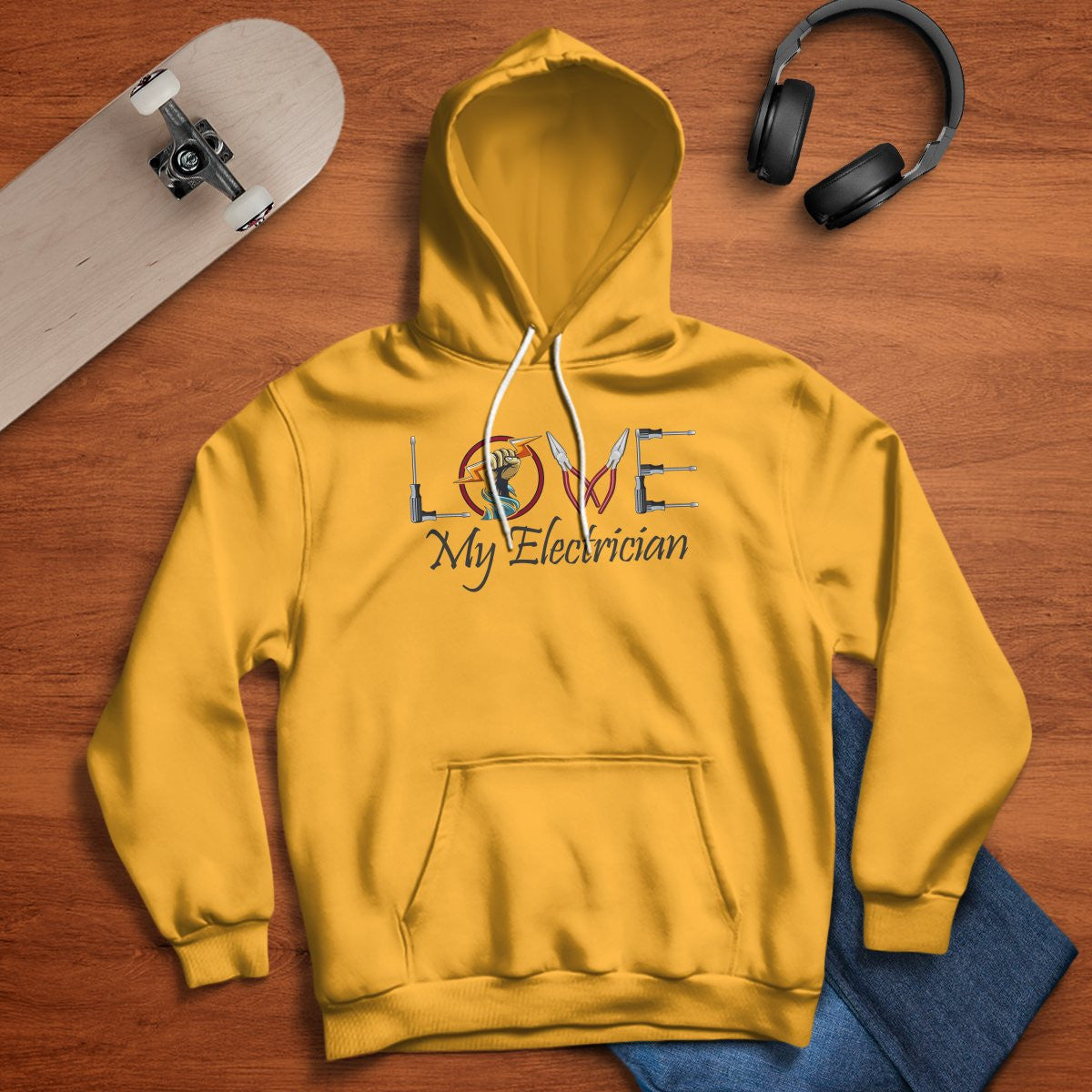 Awesome Electrician-Hoodie - grunx260804-0055