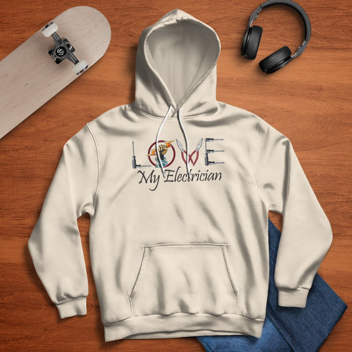 Awesome Electrician-Hoodie - grunx260804-0055