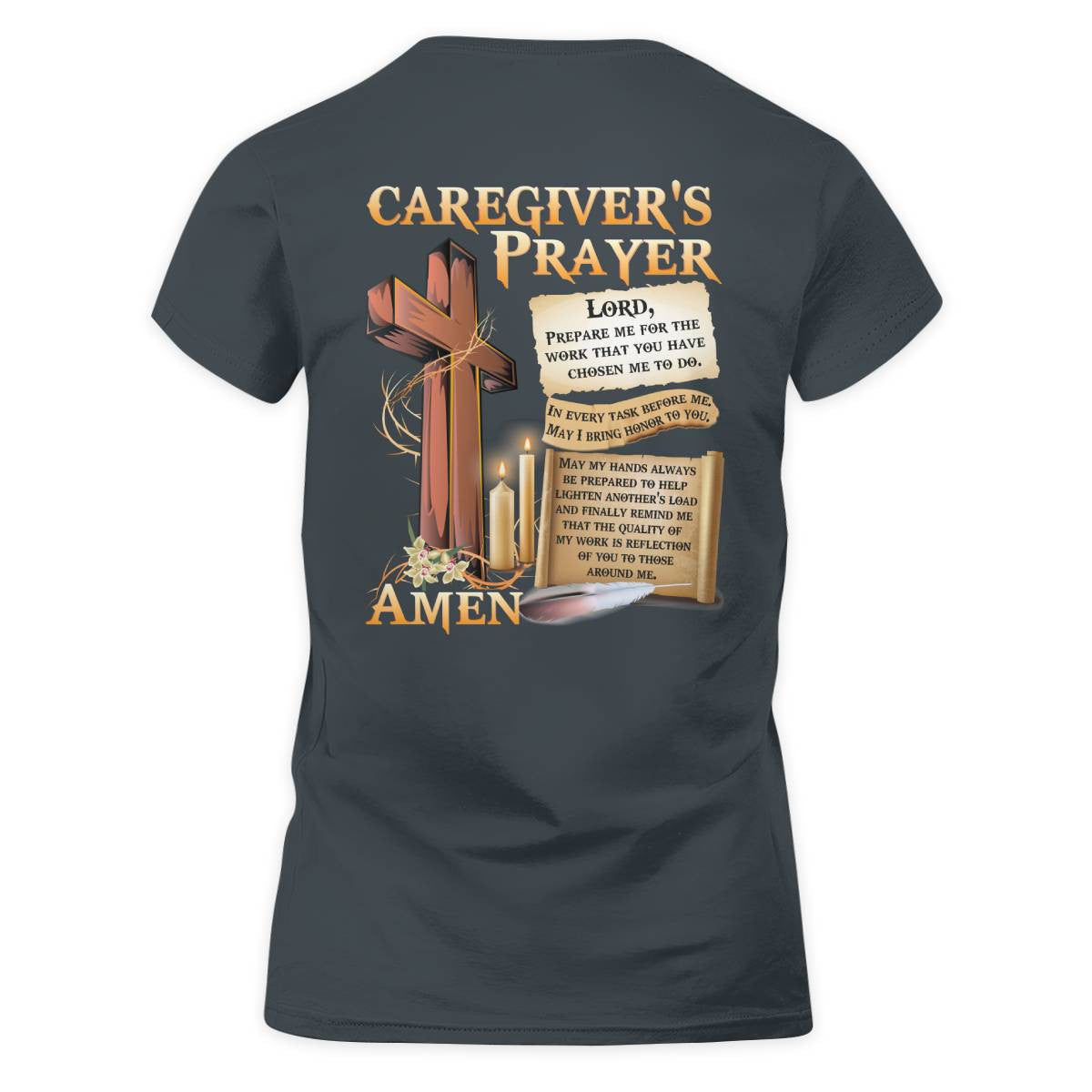 Awesome Caregiver's Prayer-Hoodie-#F061124EVTAS1BCAREZ4