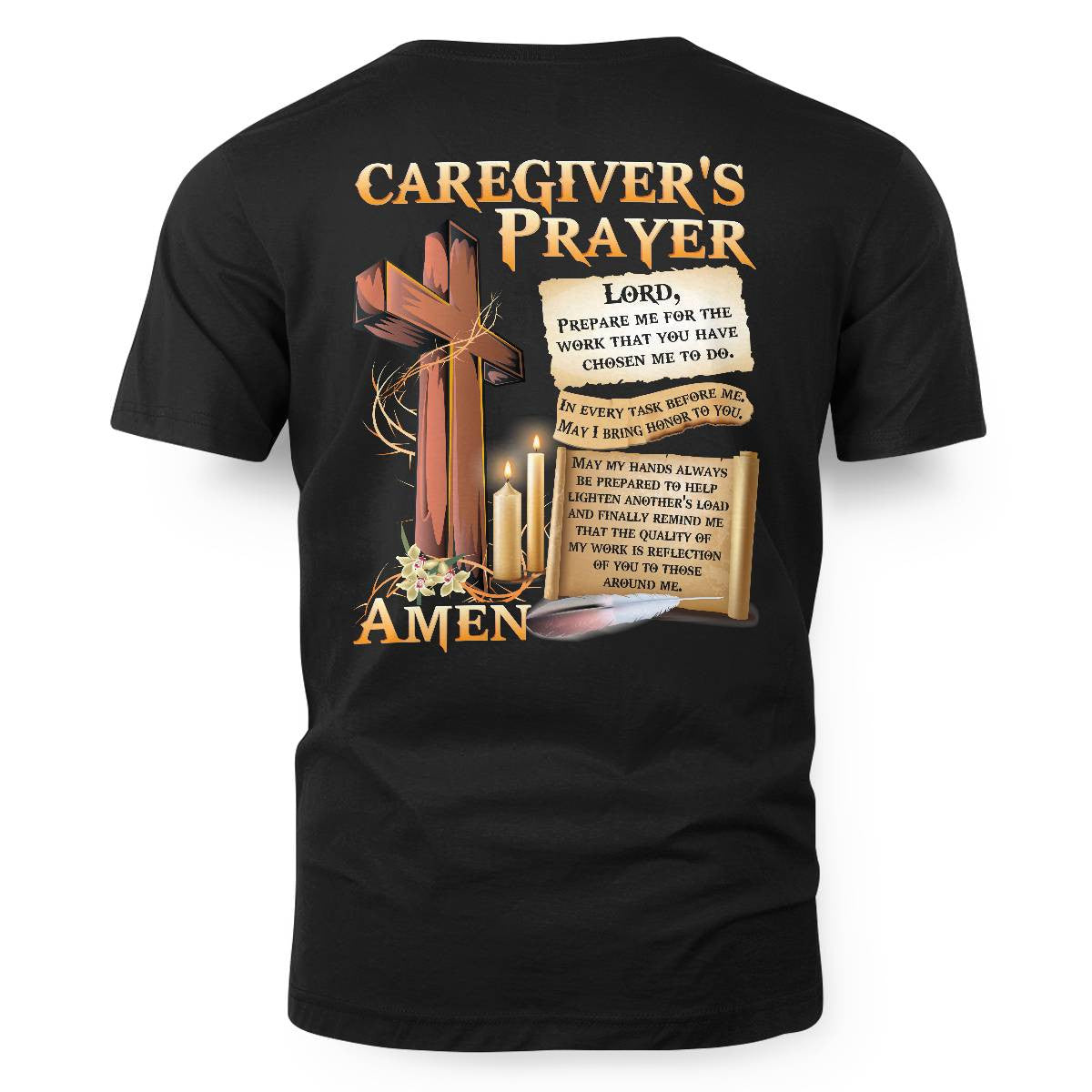 Awesome Caregiver's Prayer-Hoodie-#F061124EVTAS1BCAREZ4