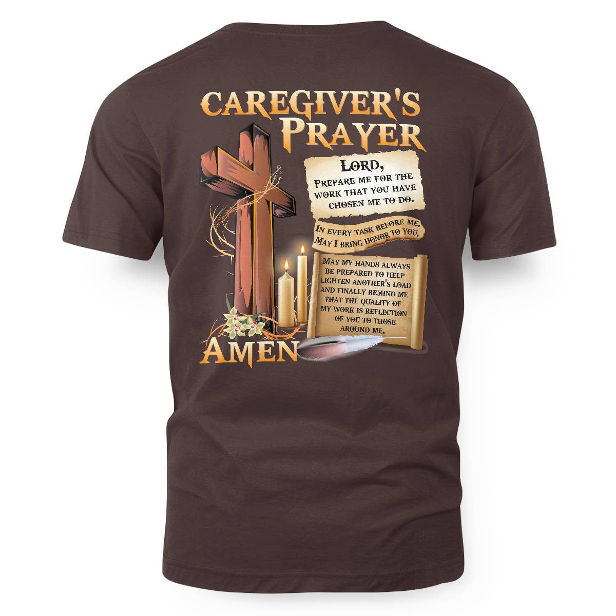 Awesome Caregiver's Prayer-Hoodie-#F061124EVTAS1BCAREZ4