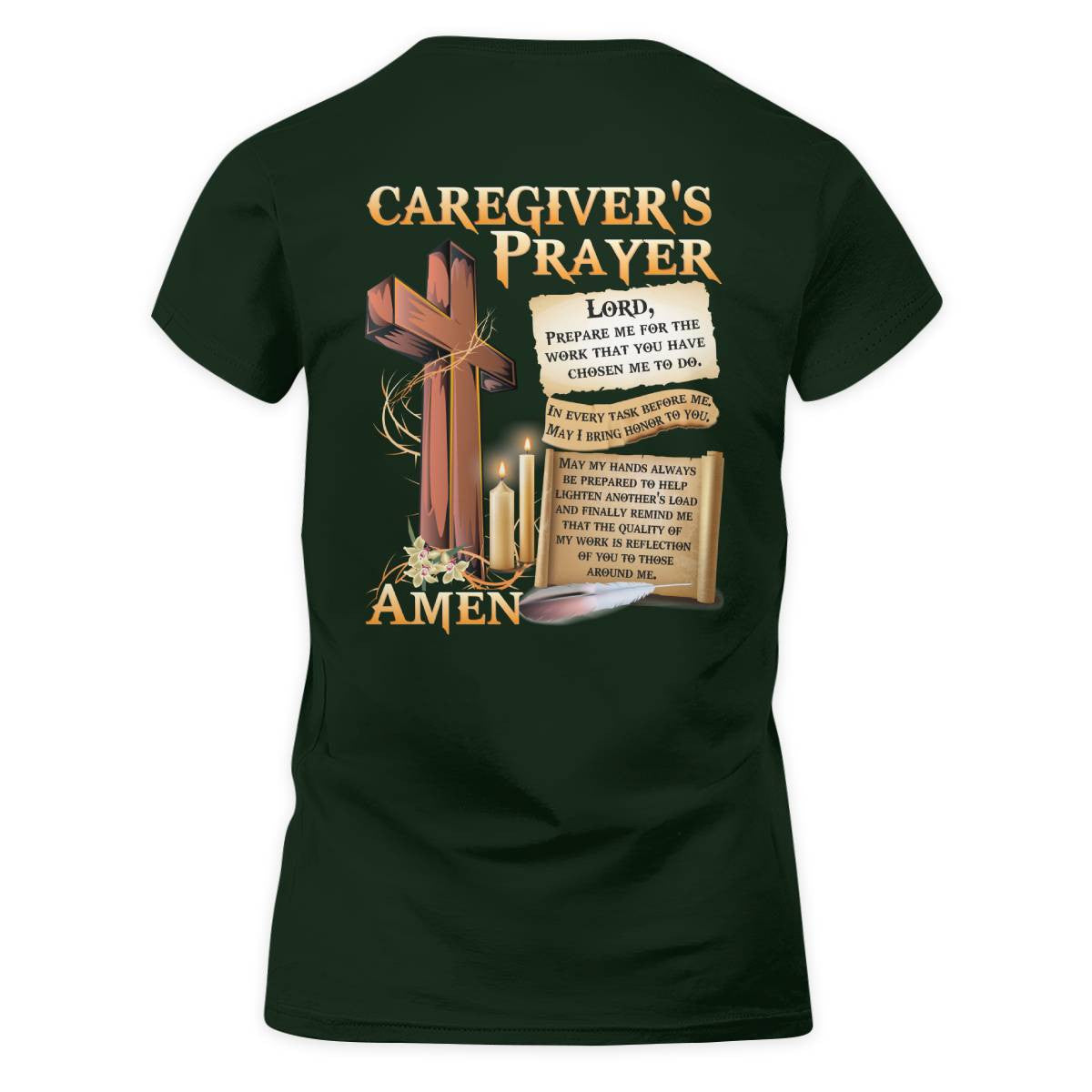 Awesome Caregiver's Prayer-Hoodie-#F061124EVTAS1BCAREZ4