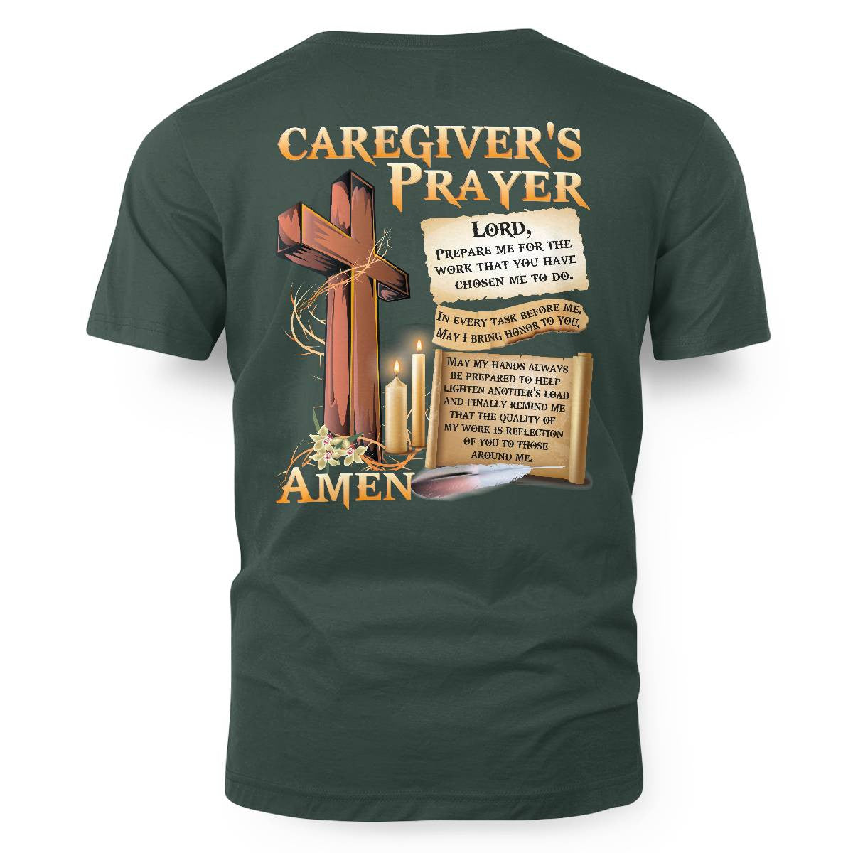 Awesome Caregiver's Prayer-Hoodie-#F061124EVTAS1BCAREZ4