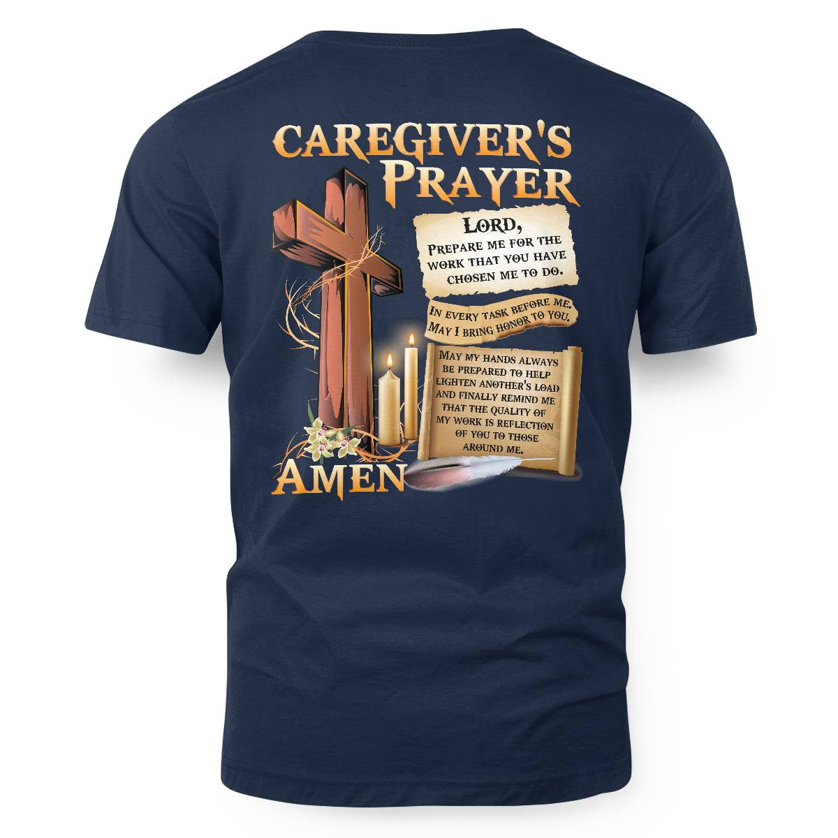 Awesome Caregiver's Prayer-Hoodie-#F061124EVTAS1BCAREZ4