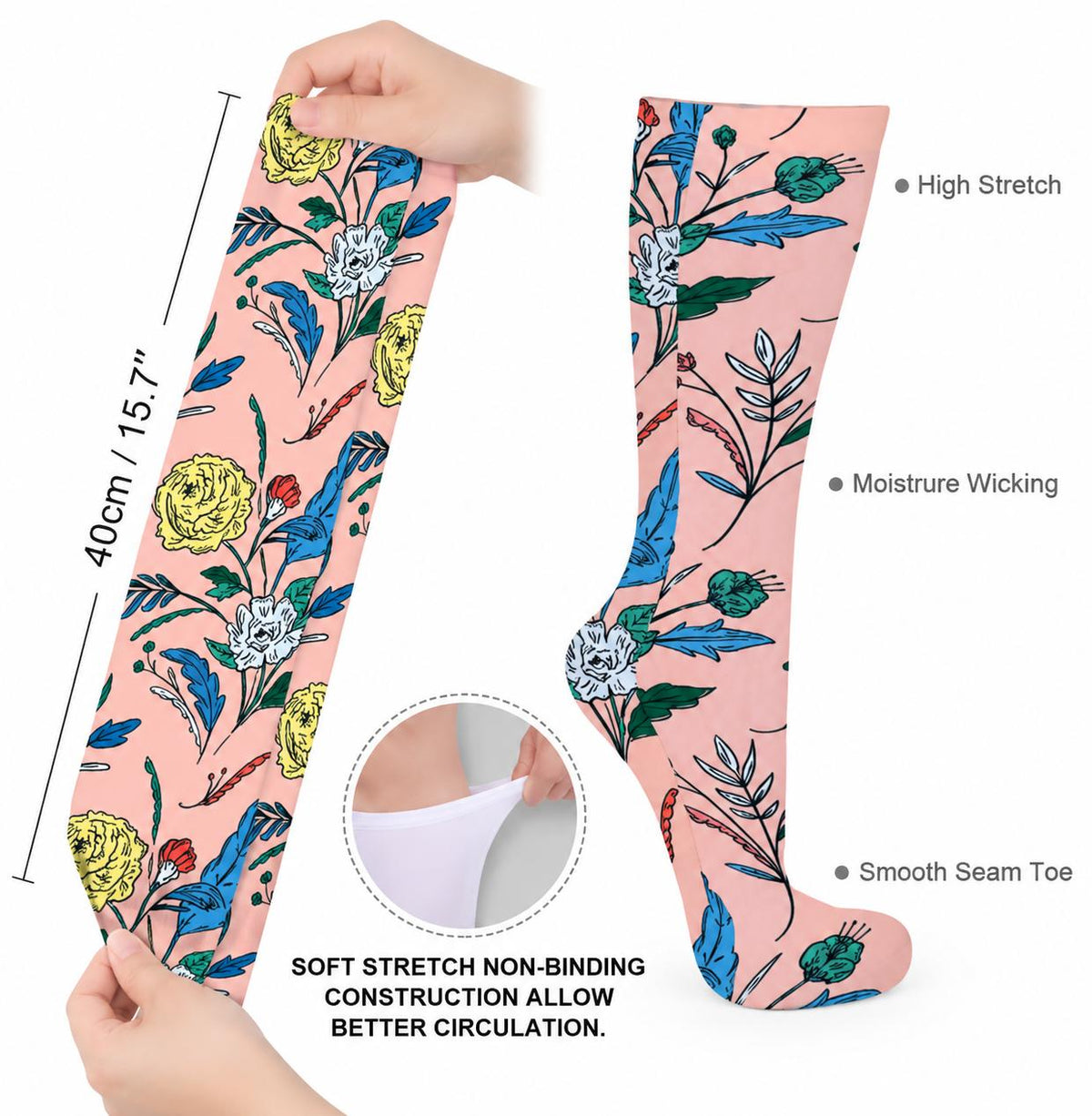 God Has a Plan Mid-Tube Socks