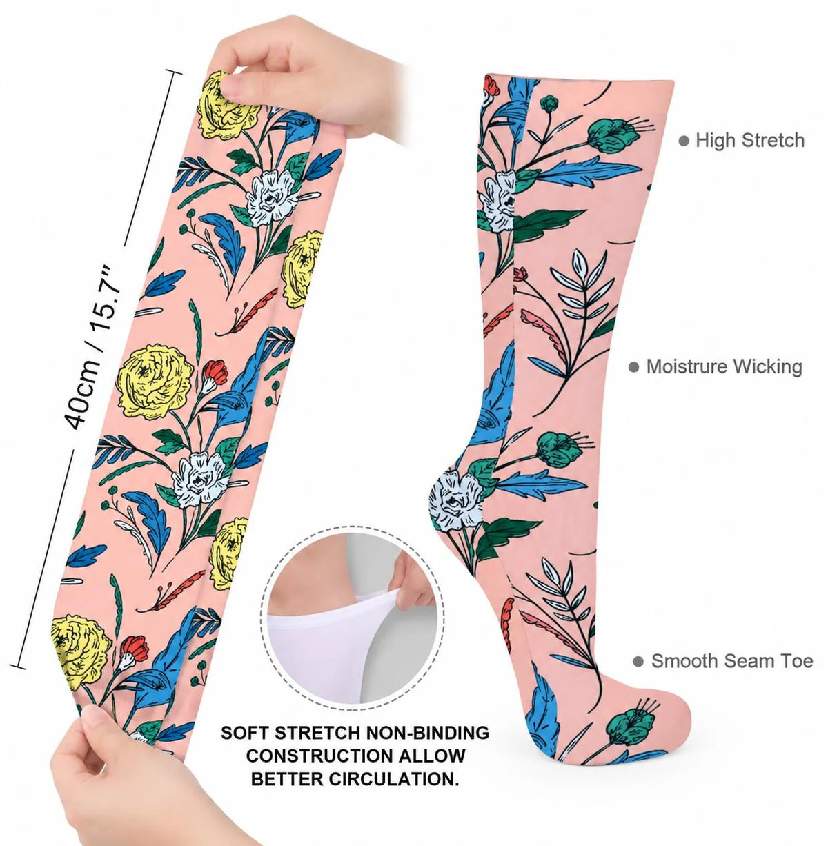 Dry Bones Come Alive Mid-Tube Socks