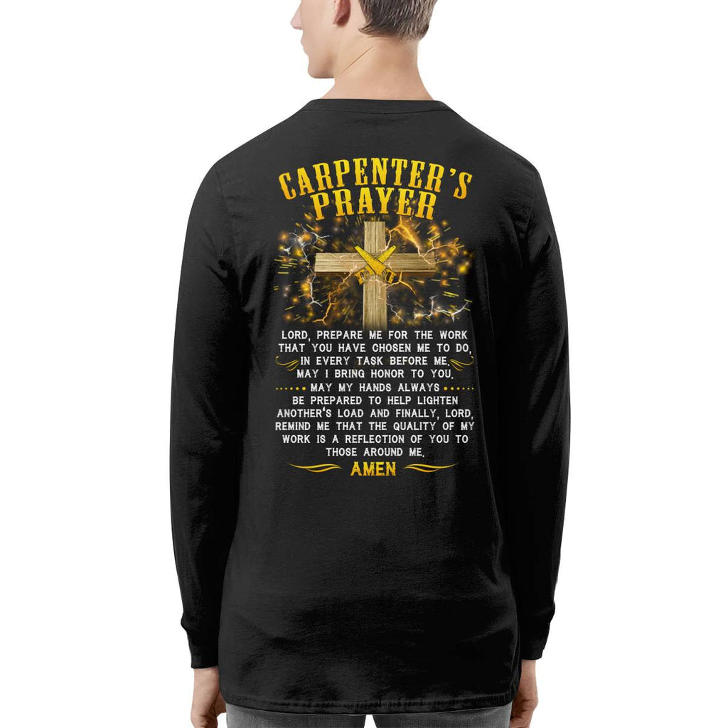 Awesome Carpenter's Prayer-T-shirt-#M220624EVTAS6BCARPZ4