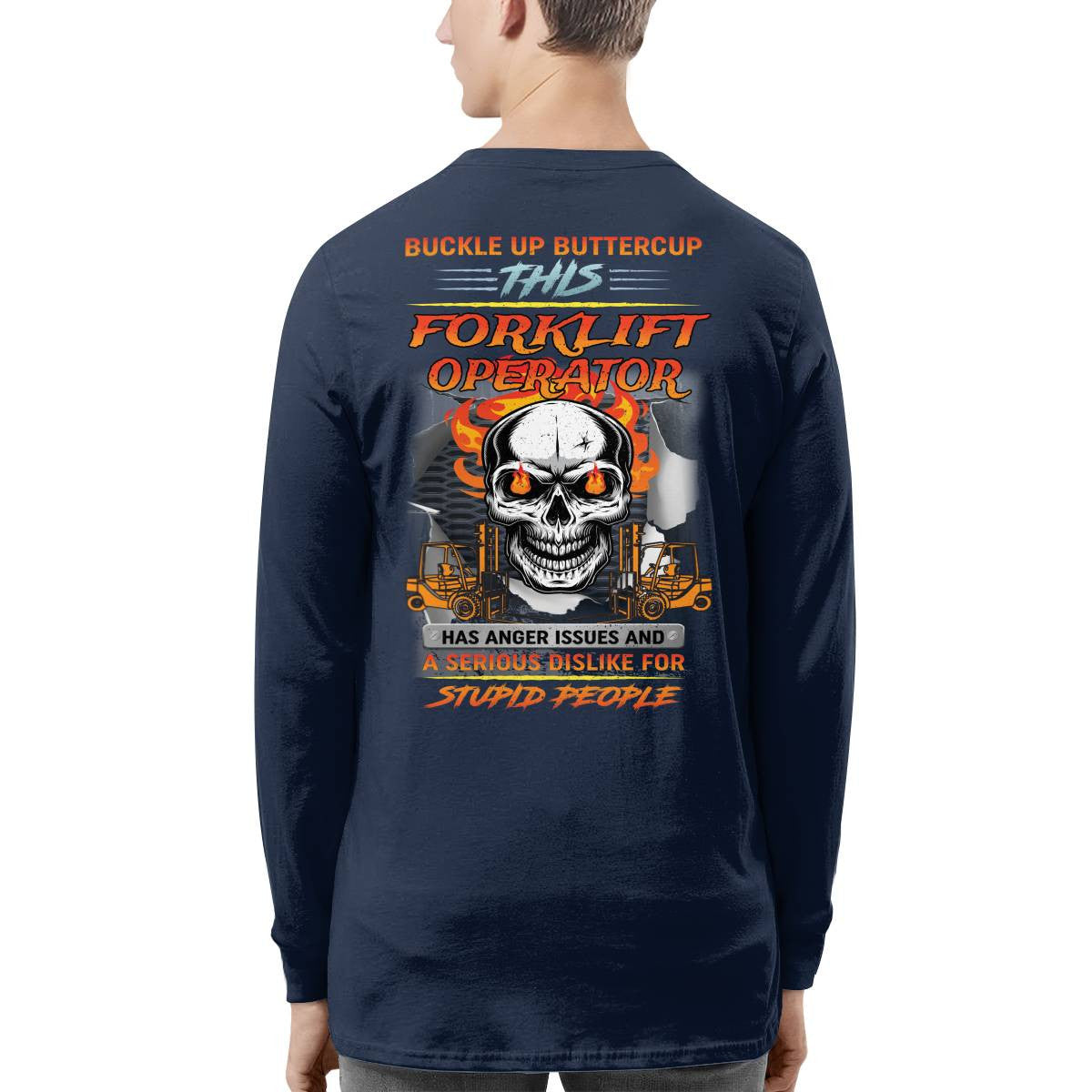 Awesome Forklift Operator-Hoodie - grunx260804-0164