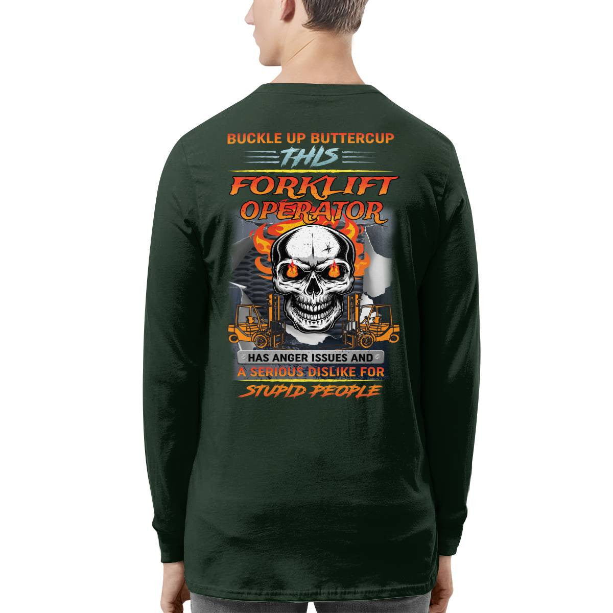 Awesome Forklift Operator-Hoodie - grunx260804-0164