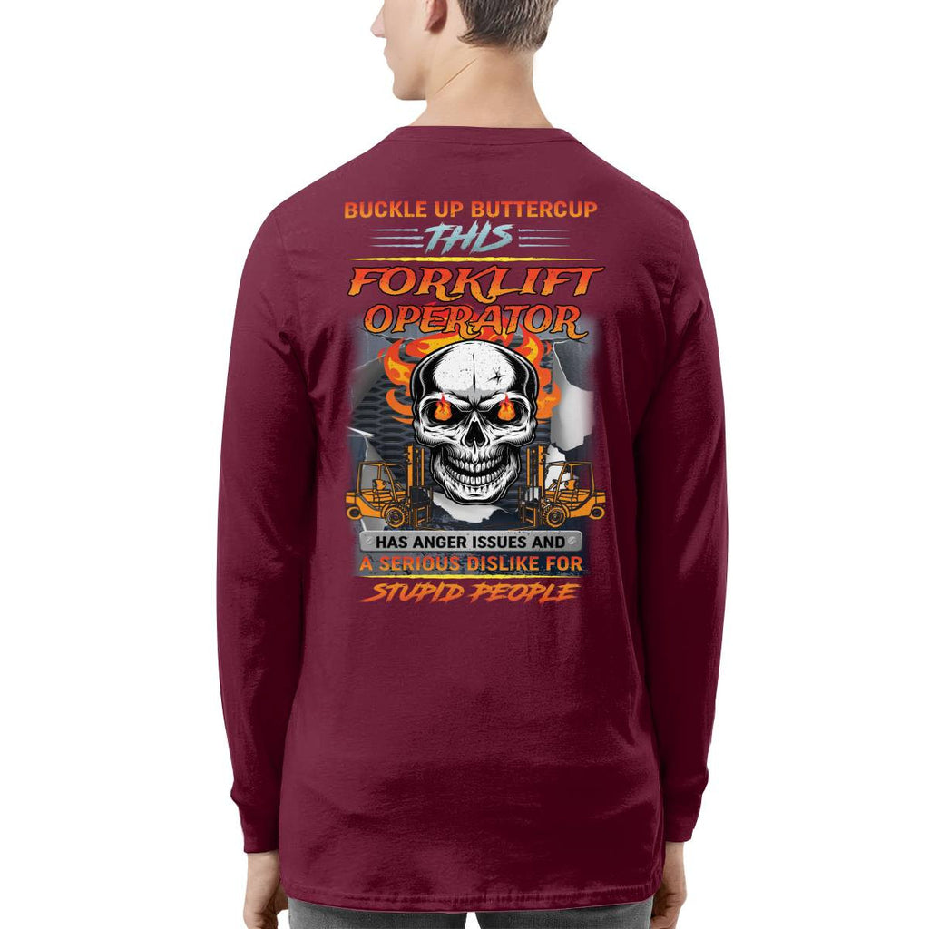 Awesome Forklift Operator-Hoodie - grunx260804-0164
