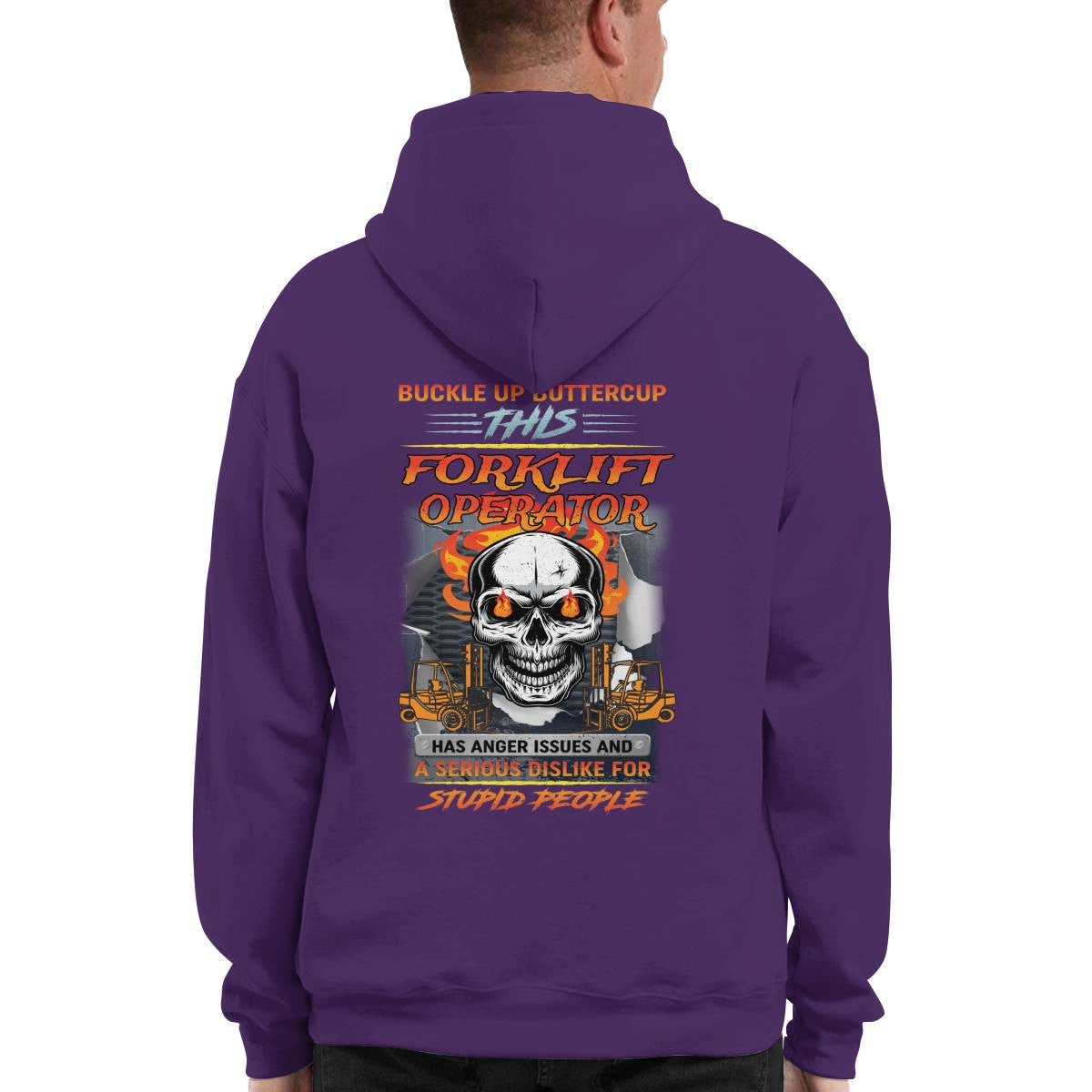 Awesome Forklift Operator-Hoodie - grunx260804-0164