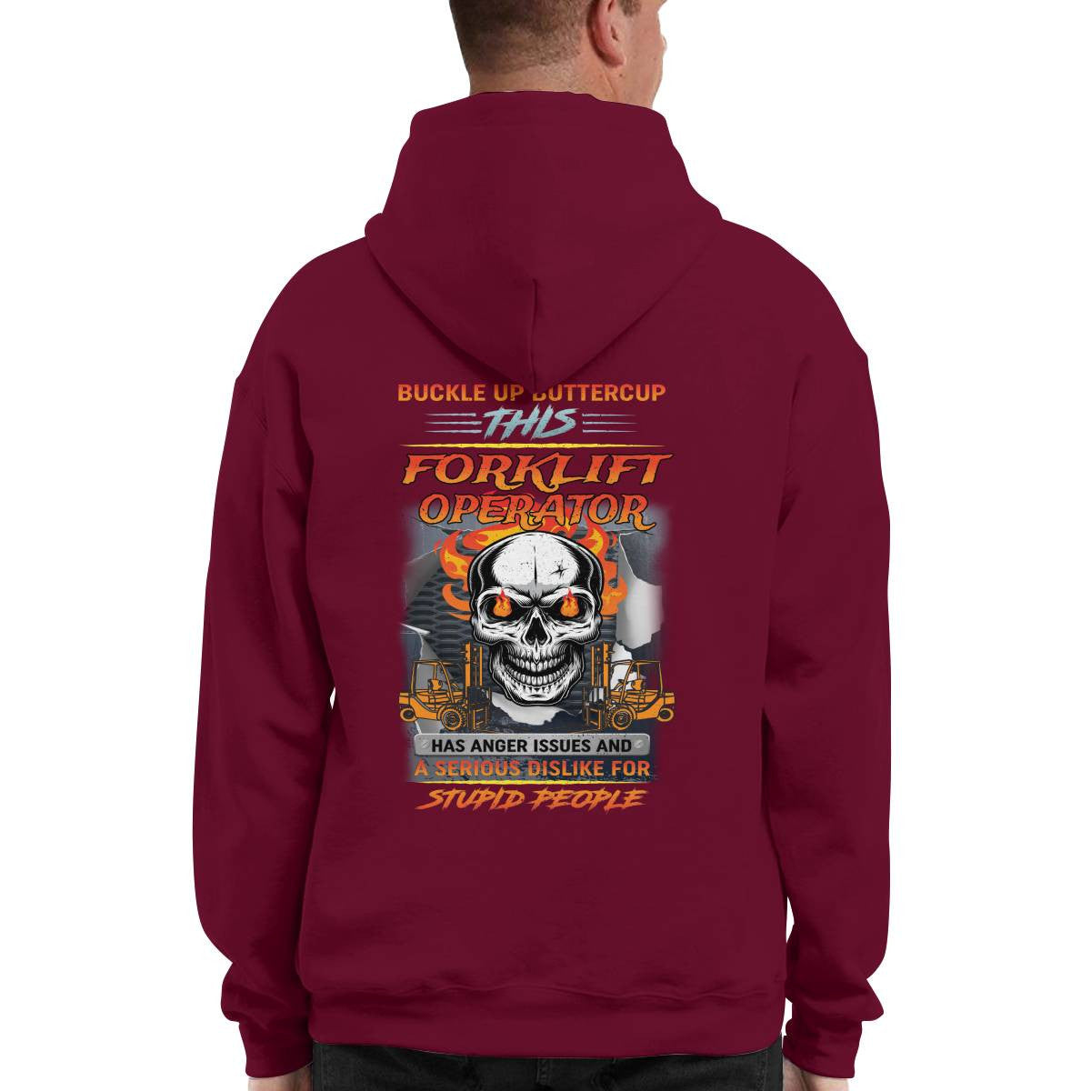 Awesome Forklift Operator-Hoodie - grunx260804-0164