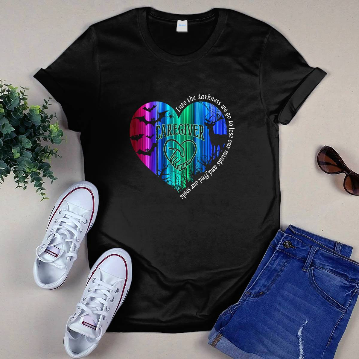 Awesome Caregiver-T-Shirt-#F180924OURSOL9FCAREZ4
