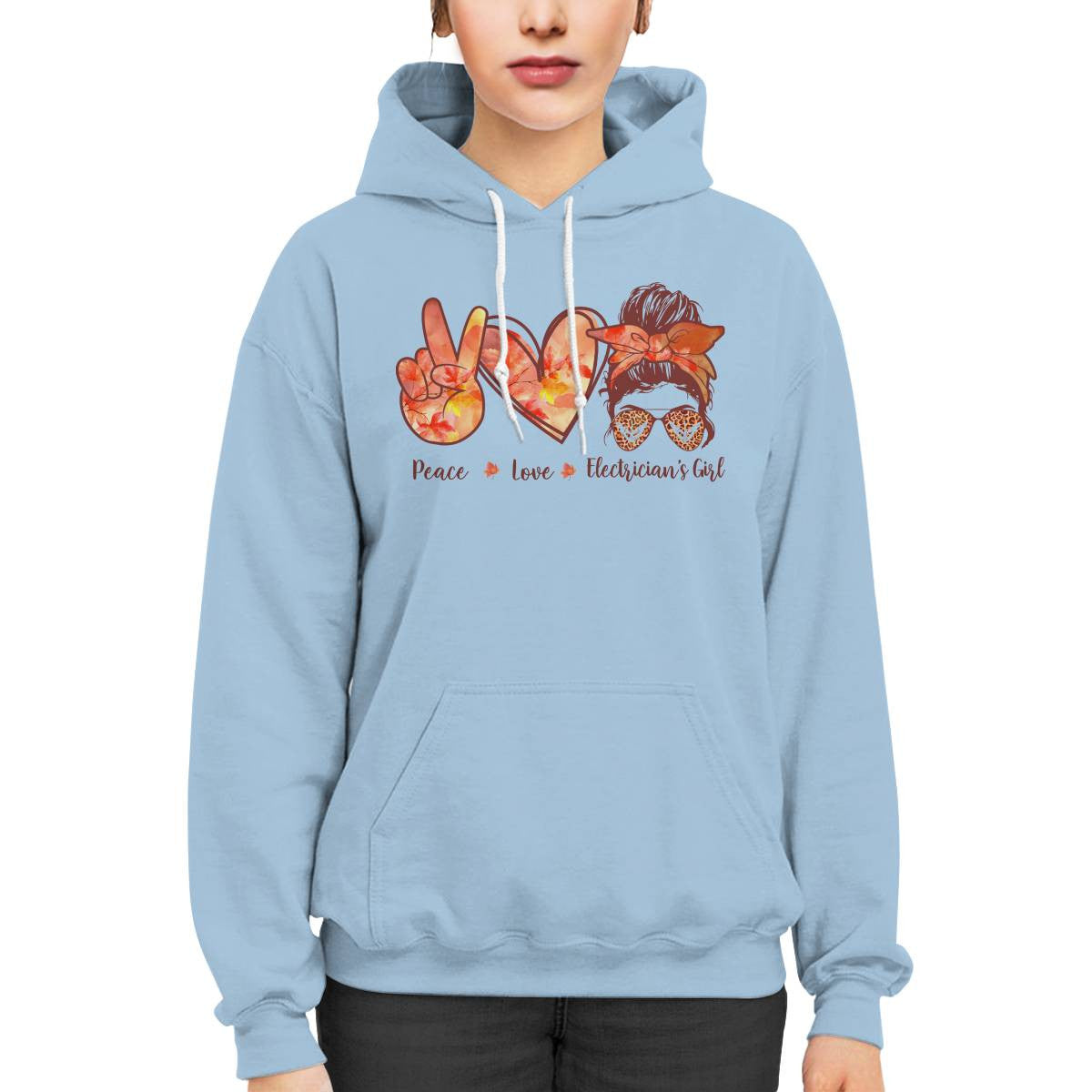Awesome Electrician's Girl-Hoodie - grunx260804-0064