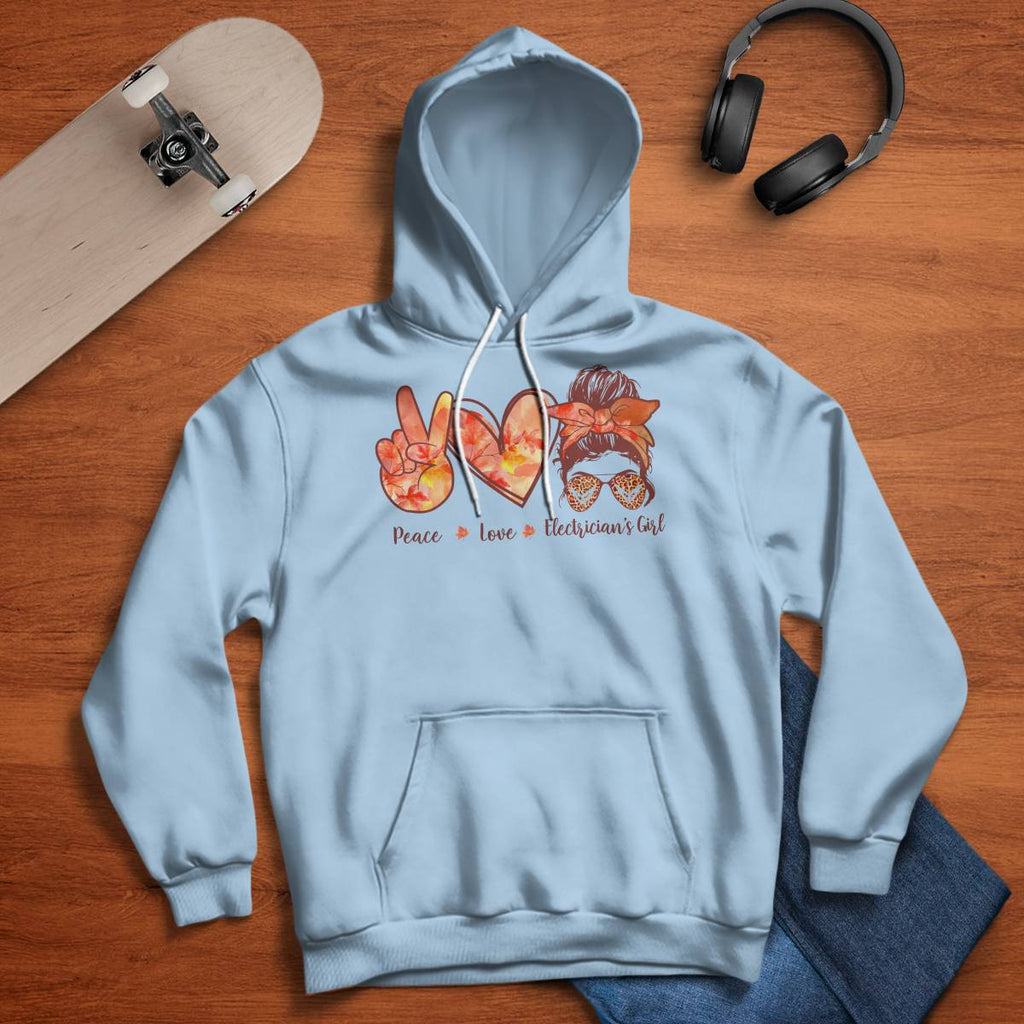 Awesome Electrician's Girl-Hoodie - grunx260804-0064