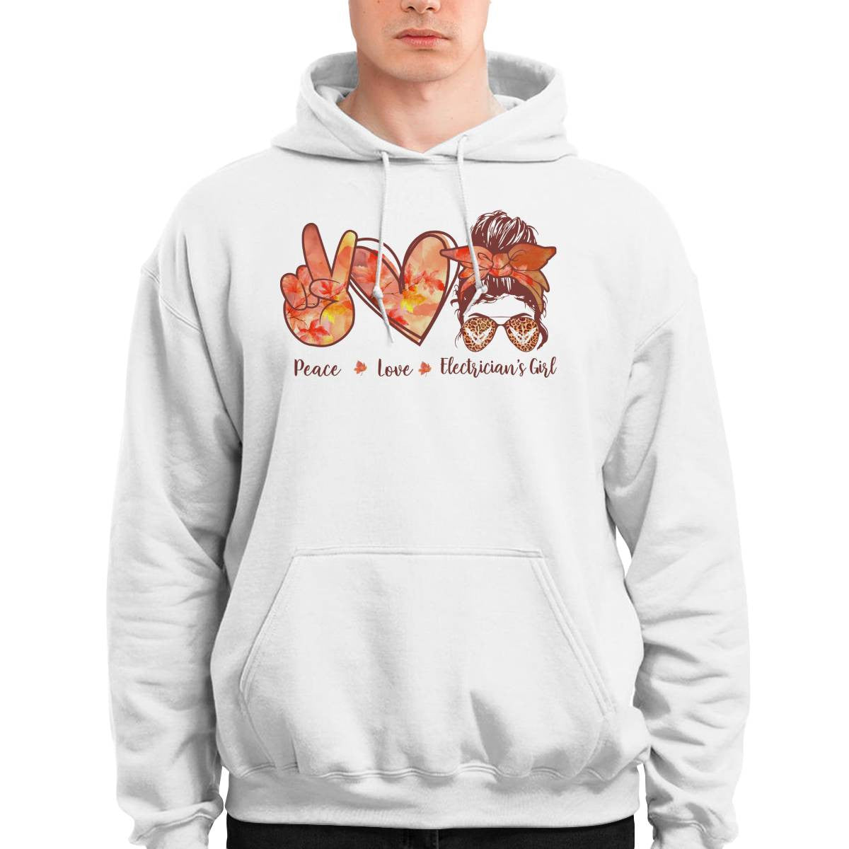 Awesome Electrician's Girl-Hoodie - grunx260804-0064