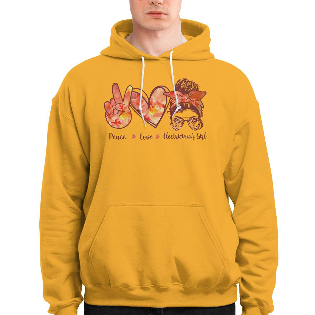 Awesome Electrician's Girl-Hoodie - grunx260804-0064