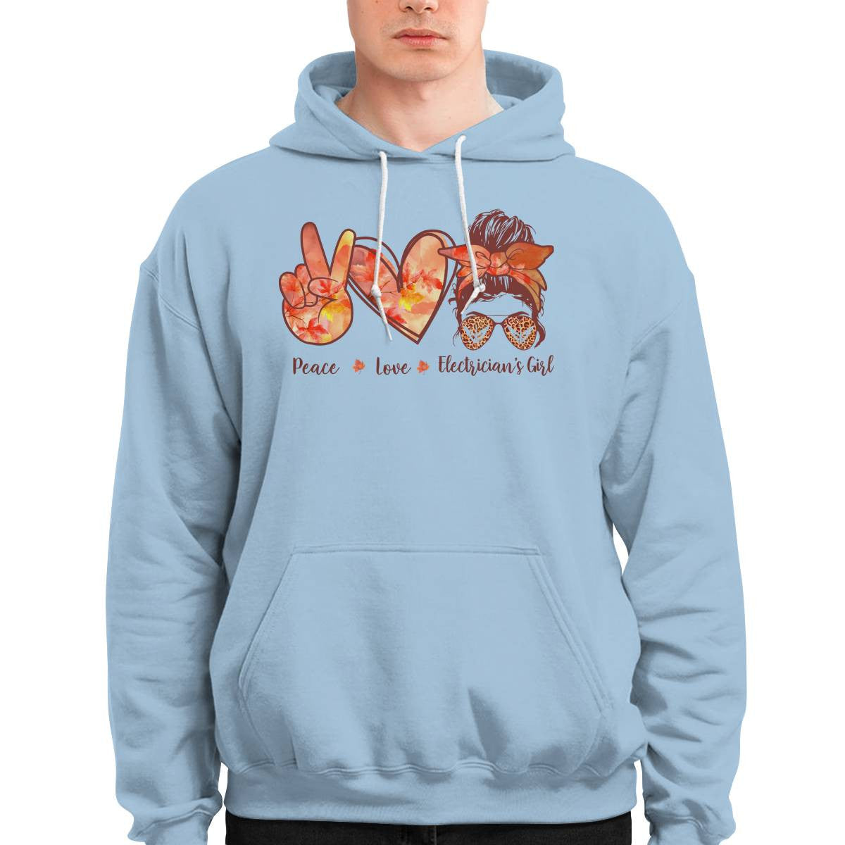 Awesome Electrician's Girl-Hoodie - grunx260804-0064