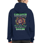 Awesome Caregiver a heart of an angel -Hoodie-#F121124SAINT1XCAREZ4