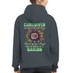 Awesome Caregiver a heart of an angel -Hoodie-#F121124SAINT1XCAREZ4