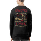 Awesome Heavy Equipment Operator-Hoodie - grunx260804-0181