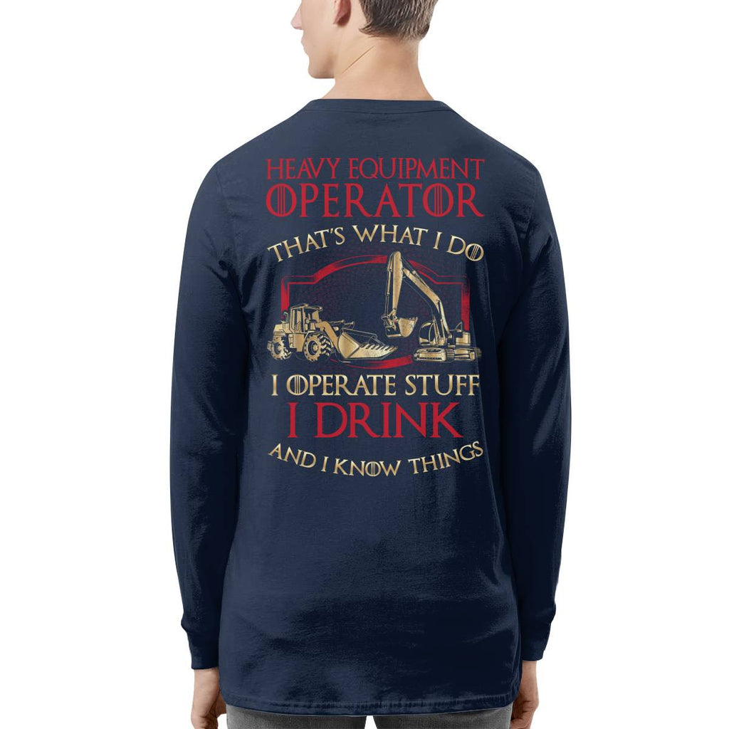 Awesome Heavy Equipment Operator-Hoodie - grunx260804-0181