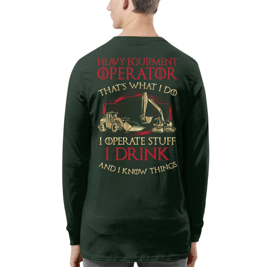 Awesome Heavy Equipment Operator-Hoodie - grunx260804-0181